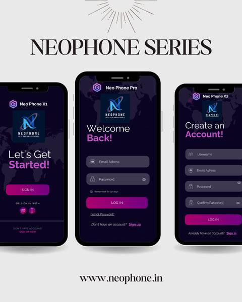 NeoPhone — X Series: X1, X2 & XPro | Intelligent Smartphones