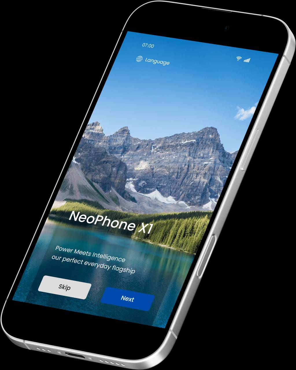 NeoPhone X1 Front View