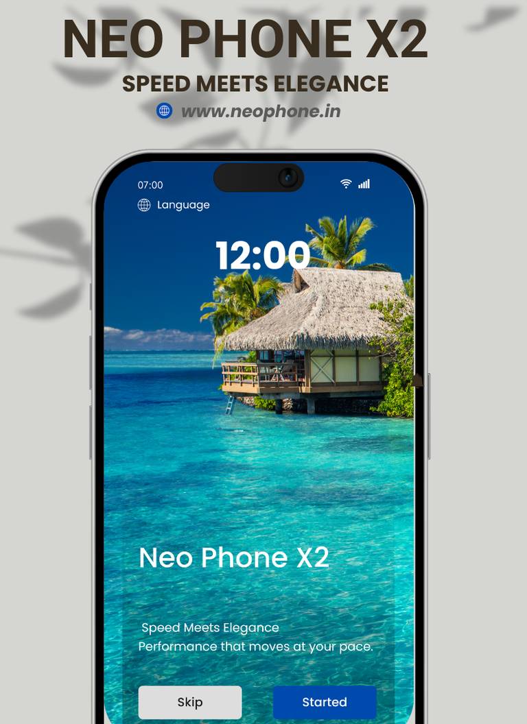 NeoPhone — X Series: X1, X2 & XPro | Intelligent Smartphones